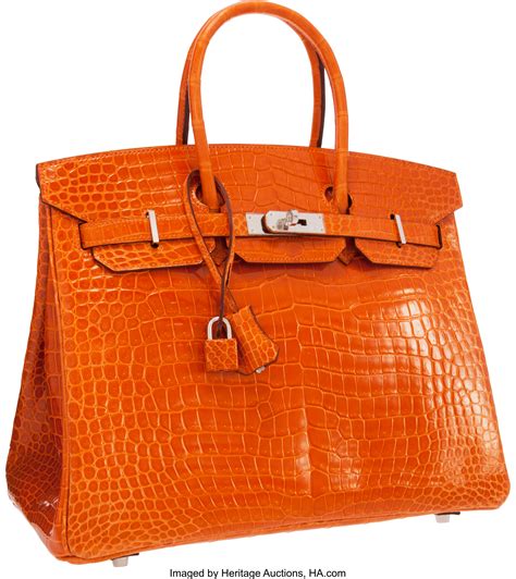 orange Birkin Bag price